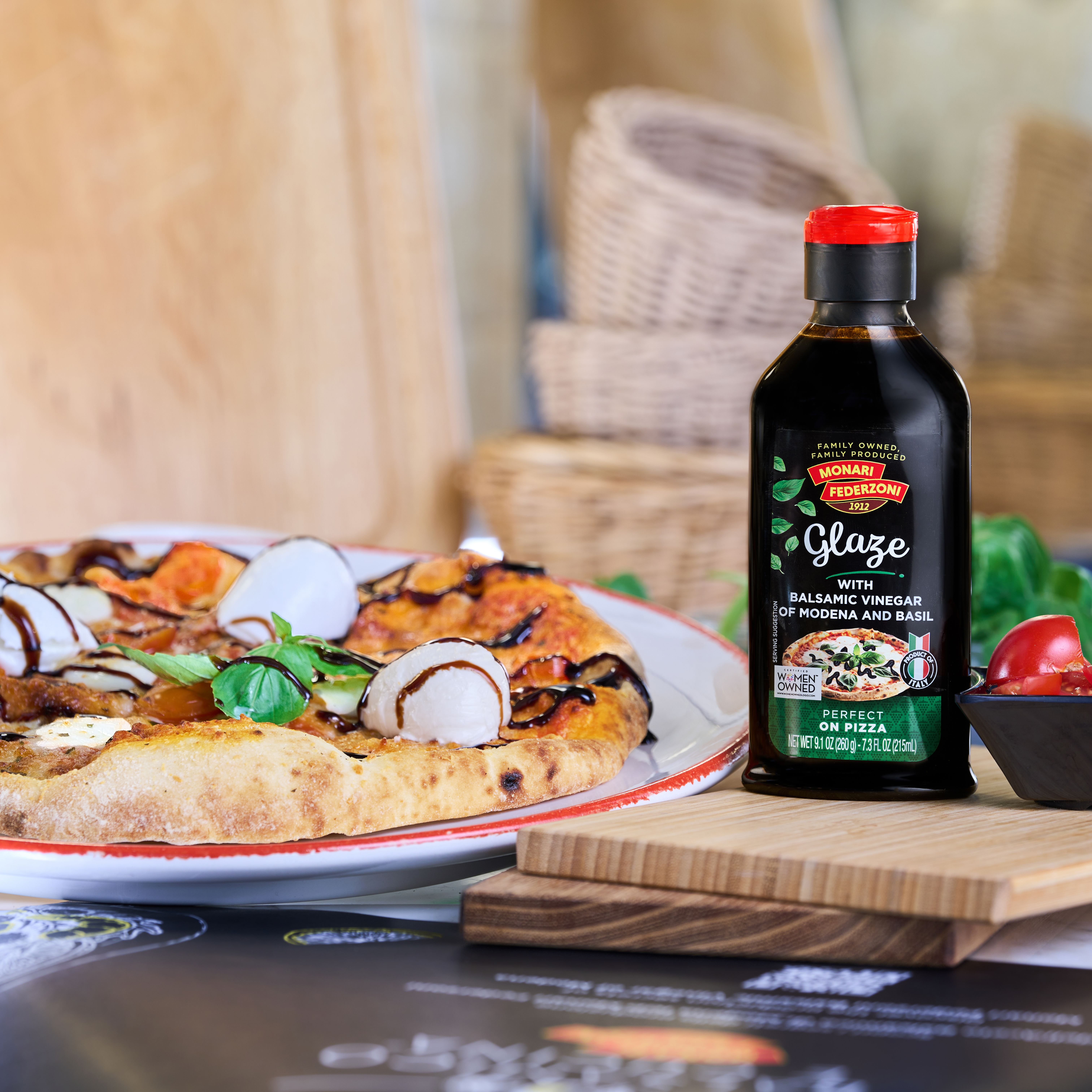 Basil Glaze | Balsamic Vinegar of Modena | Monari Federzoni